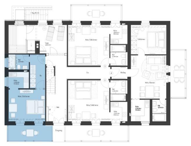 شقة Haus Heidelberg غورين المظهر الخارجي الصورة